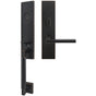INOX - NY Handleset MT Mortise Sunrise Entry 2-1/2''  10B LHR - Oil Rubbed Bronze