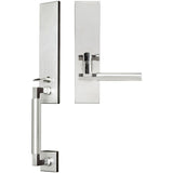 INOX - NY Handleset MT Mortise Sequoia Full Dummy 32 RH - Polished Stainless Steel