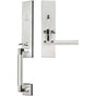 INOX - NY Handleset MT Mortise Sequoia Entry 2-1/2''  32 RH - Polished Stainless Steel
