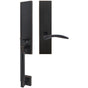 INOX - NY Handleset MT Mortise Crest Full Dummy 10B RH - Oil Rubbed Bronze