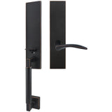 INOX - NY Handleset MT Mortise Crest Full Dummy 10B LH - Oil Rubbed Bronze