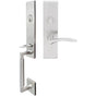 INOX - NY Handleset MT Mortise Crest Entry 2-3/4''  32D RH - Satin Stainless Steel