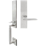 INOX - NY Handleset MT Mortise Ecco Full Dummy 32D LH - Satin Stainless Steel