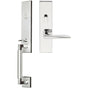 INOX - NY Handleset MT Mortise Ecco Entry 2-1/2''  32 RH - Polished Stainless Steel