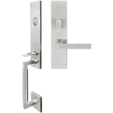 INOX - NY Handleset MT Mortise Tokyo Entry 2-3/4''  32D LHR - Satin Stainless Steel