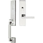 INOX - NY Handleset MT Mortise Tokyo Entry 2-1/2''  32 RHR - Polished Stainless Steel