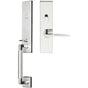 INOX - NY Handleset MT Mortise Toronto Entry 2-1/2''  32 LHR - Polished Stainless Steel