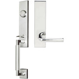INOX - NY Handleset Tubular Cologne Full Dummy 32 RH - Polished Stainless Steel