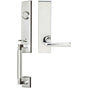 INOX - NY Handleset Tubular Cologne Full Dummy 32 LH - Polished Stainless Steel