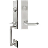 INOX - NY Handleset Tubular Munich Entry 2-3/8''  32D LH - Satin Stainless Steel