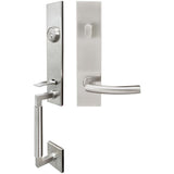INOX - NY Handleset Tubular Oslo Entry 2-3/8''  32D LH - Satin Stainless Steel