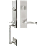 INOX - NY Handleset Tubular Brussels Entry 2-3/8''  32D LH - Satin Stainless Steel