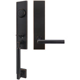 INOX - NY Handleset Tubular Frankfurt Full Dummy 10B LH - Oil Rubbed Bronze