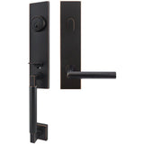 INOX - NY Handleset Tubular Frankfurt Entry 2-3/4''  10B RHR - Oil Rubbed Bronze