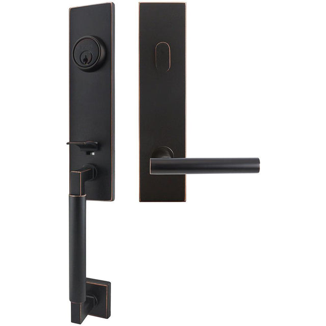 INOX - NY Handleset Tubular Copenhagen Entry 2-3/4''  10B RH - Oil Rubbed Bronze