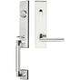 INOX - NY Handleset Tubular Stockholm Entry 2-3/8''  32 RHR - Polished Stainless Steel