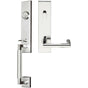 INOX - NY Handleset Tubular Stuttgart Entry 2-3/8''  32 LH - Polished Stainless Steel