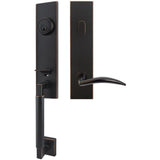 INOX - NY Handleset Tubular Air-stream Entry 2-3/4''  10B RH - Oil Rubbed Bronze