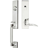 INOX - NY Handleset Tubular Air-stream Entry 2-3/8''  32 LH - Polished Stainless Steel