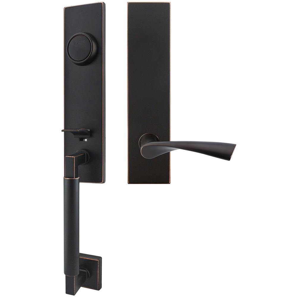 INOX - NY Handleset Tubular Breeze Full Dummy 10B RH - Oil Rubbed Bronze
