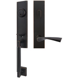 INOX - NY Handleset Tubular Breeze Entry 2-3/4''  10B LHR - Oil Rubbed Bronze