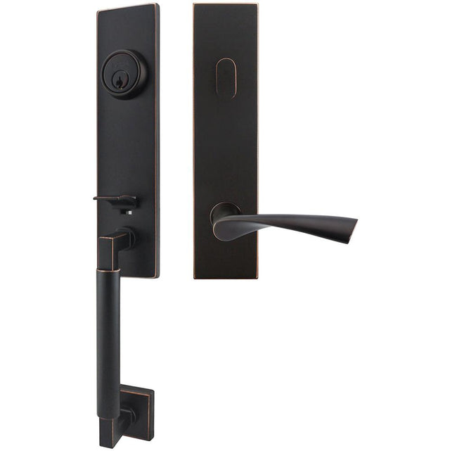 INOX - NY Handleset Tubular Breeze Entry 2-3/8''  10B LH - Oil Rubbed Bronze