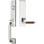 INOX - NY Handleset Tubular Cabernet Full Dummy 32 RH - Polished Stainless Steel
