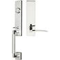 INOX - NY Handleset Tubular Horizon Full Dummy 32 LH - Polished Stainless Steel