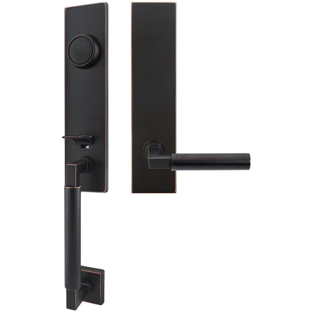 INOX - NY Handleset Tubular Aurora Full Dummy 10B RH - Oil Rubbed Bronze