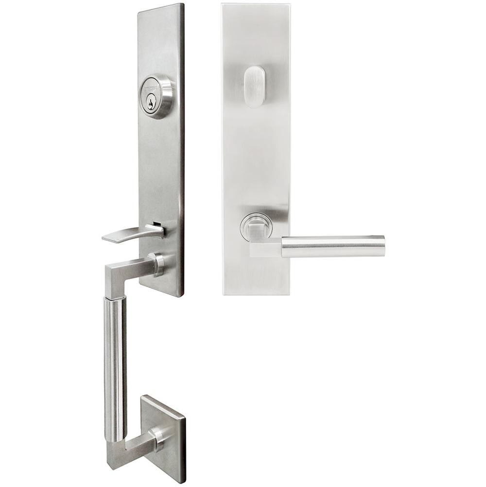 INOX - NY Handleset Tubular Phoenix Entry 2-3/4''  32D LHR - Satin Stainless Steel