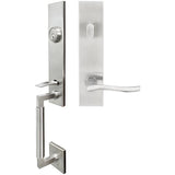INOX - NY Handleset Tubular Waterfall Entry 2-3/8''  32D RHR - Satin Stainless Steel