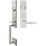 INOX - NY Handleset Tubular Summer Entry 2-3/4''  32D RHR - Satin Stainless Steel