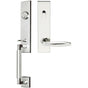INOX - NY Handleset Tubular Summer Entry 2-3/4''  32 LHR - Polished Stainless Steel