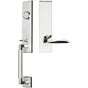 INOX - NY Handleset Tubular Stratus Full Dummy 32 RH - Polished Stainless Steel
