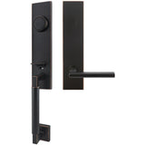 INOX - NY Handleset Tubular Sunrise Full Dummy 10B RH - Oil Rubbed Bronze