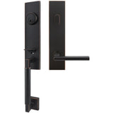 INOX - NY Handleset Tubular Sunrise Entry 2-3/8''  10B LH - Oil Rubbed Bronze