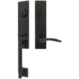 INOX - NY Handleset Tubular Crest Entry 2-3/4''  10B LHR - Oil Rubbed Bronze