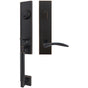 INOX - NY Handleset Tubular Crest Entry 2-3/4''  10B LHR - Oil Rubbed Bronze