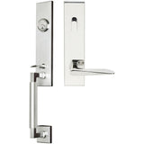 INOX - NY Handleset Tubular Ecco Entry 2-3/8''  32 RHR - Polished Stainless Steel