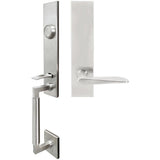 INOX - NY Handleset Tubular Ecco Full Dummy 32D LH - Satin Stainless Steel