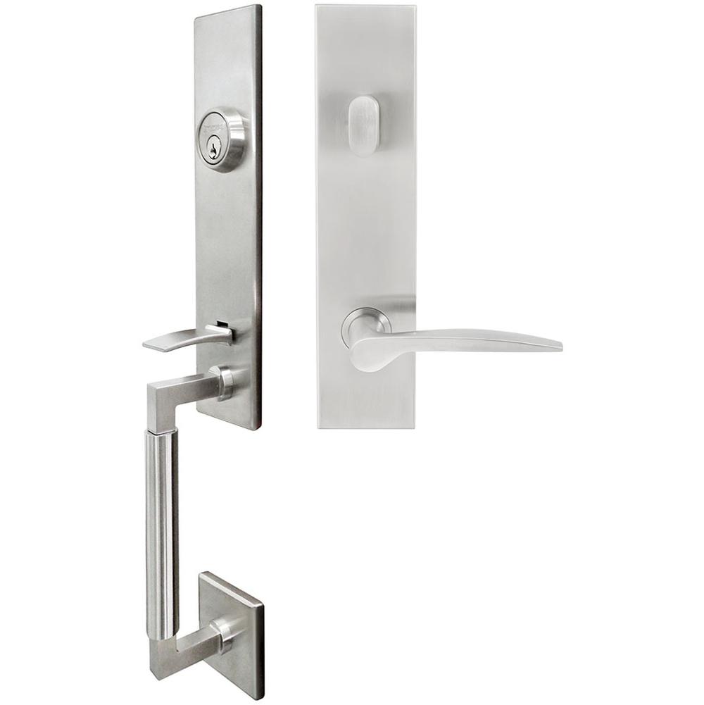 INOX - NY Handleset Tubular Toronto Entry 2-3/8''  32D RH - Satin Stainless Steel