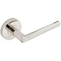 INOX - RA 107 Stockholm, TL4 Passage Set, 2-3/4''  BS, 32 - Polished Stainless Steel