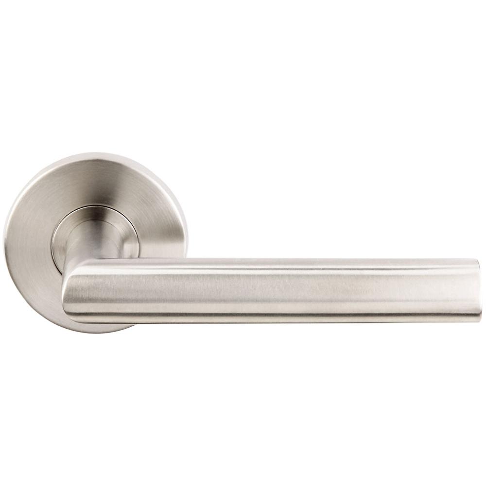 INOX - RA 107 Stockholm, TL4 Passage Set, 2-3/8''  BS, 32D - Satin Stainless Steel