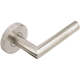 INOX - RA 107 Stockholm, TL4 Half Passage, 2-3/4''  BS,32D, RH - Satin Stainless Steel