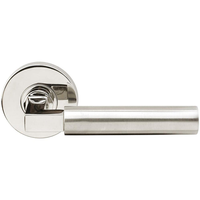 INOX - RA 221 Aurora, TL4 Passage Set, 2-3/8''  BS, SP - Polished Stainless Steel