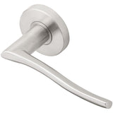 INOX - RA 225 Waterfall, TL4 Privacy Set, 2-3/4''  BS, 32D - Satin Stainless Steel
