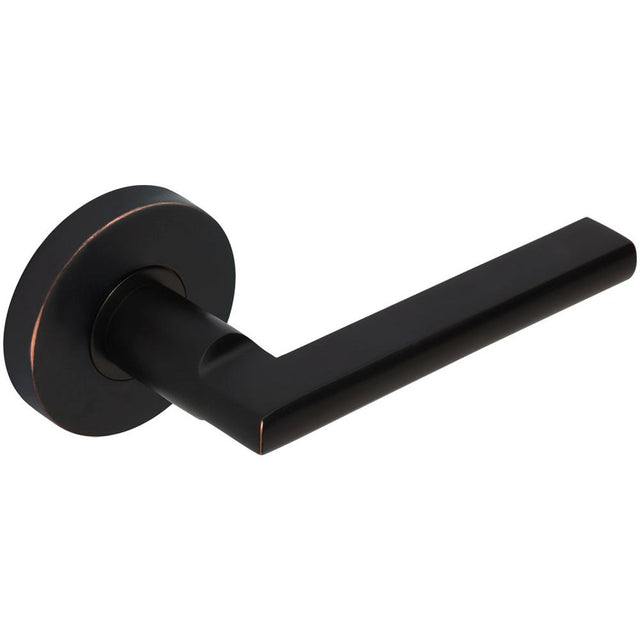 INOX - RA 243 Sunrise, TL4 Passage Set, 2-3/4''  BS, 10B - Oil Rubbed Bronze