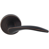 INOX - RA 311 Crest, TL4 Passage Set, 2-3/8''  BS, 10B - Oil Rubbed Bronze