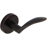 INOX - RA 311 Crest, TL4 Passage Set, 2-3/4''  BS, 10B - Oil Rubbed Bronze