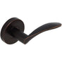 INOX - RA 311 Crest, TL4 Passage Set, 2-3/4''  BS, 10B - Oil Rubbed Bronze